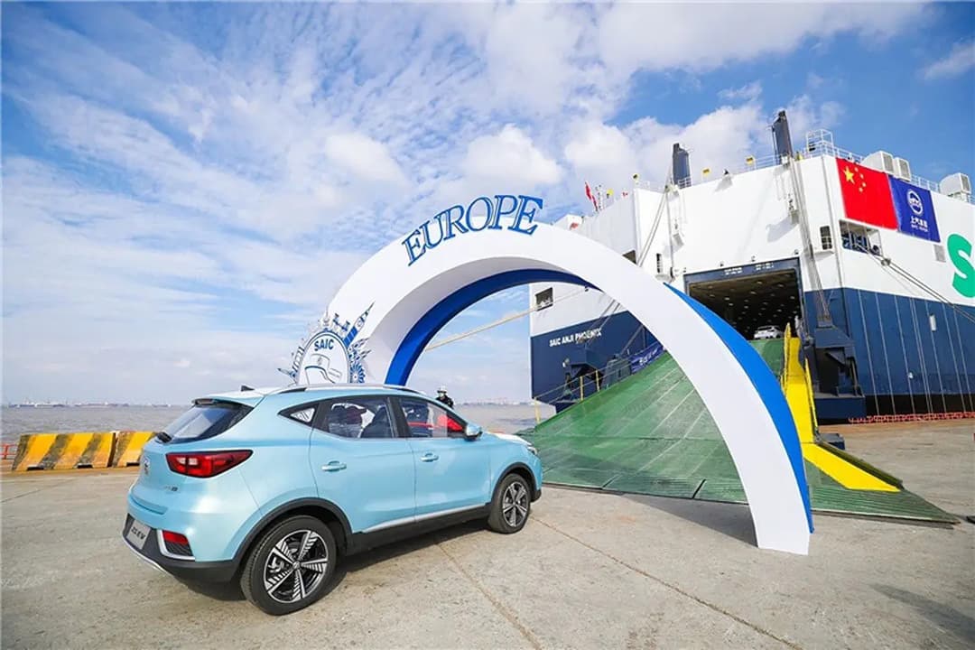 Exportações de carros da China em 2025