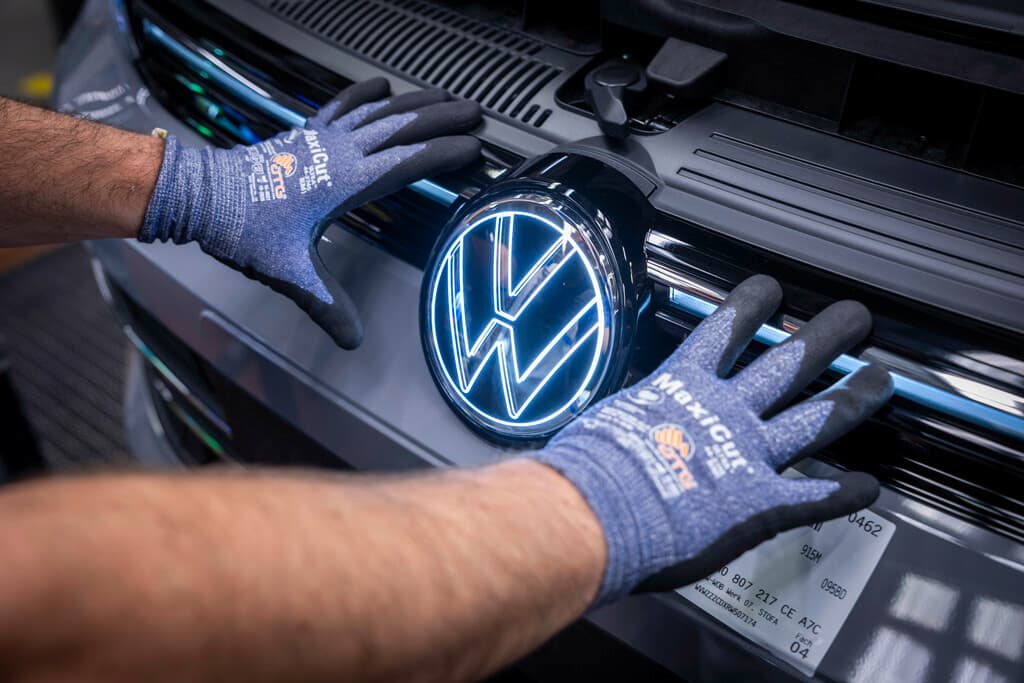 Logotipo da Volkswagen em 2024