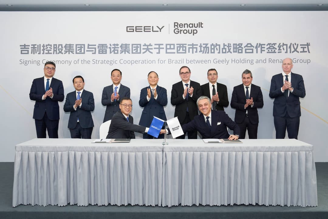 Acordo entre Renault e Geely no Brasil