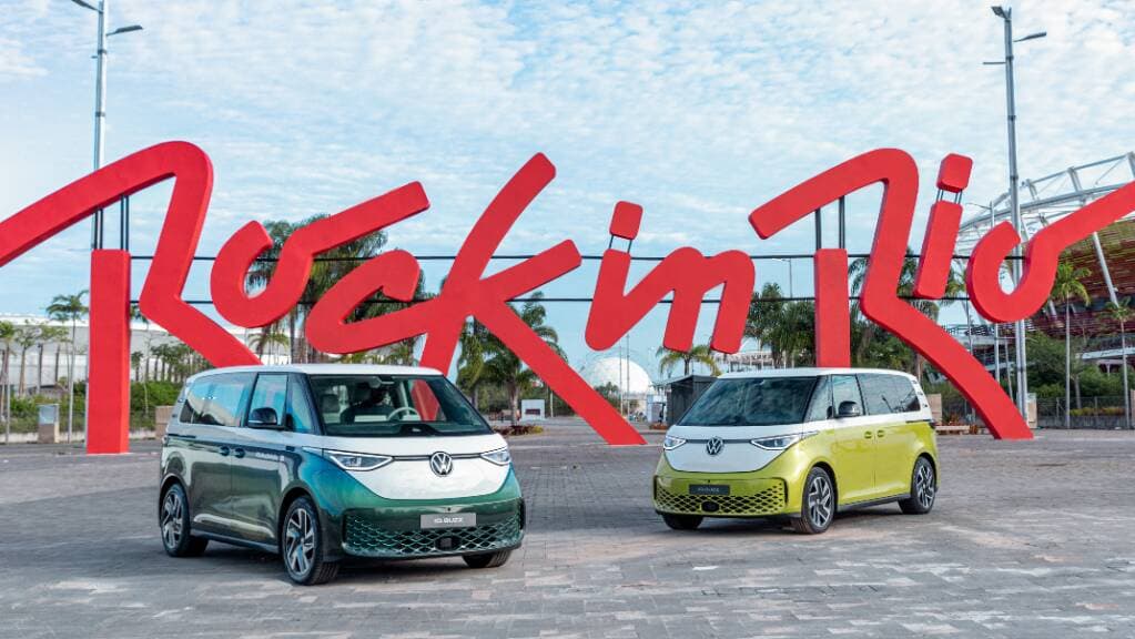 VW ID.Buzz no Rock in Rio 2023
