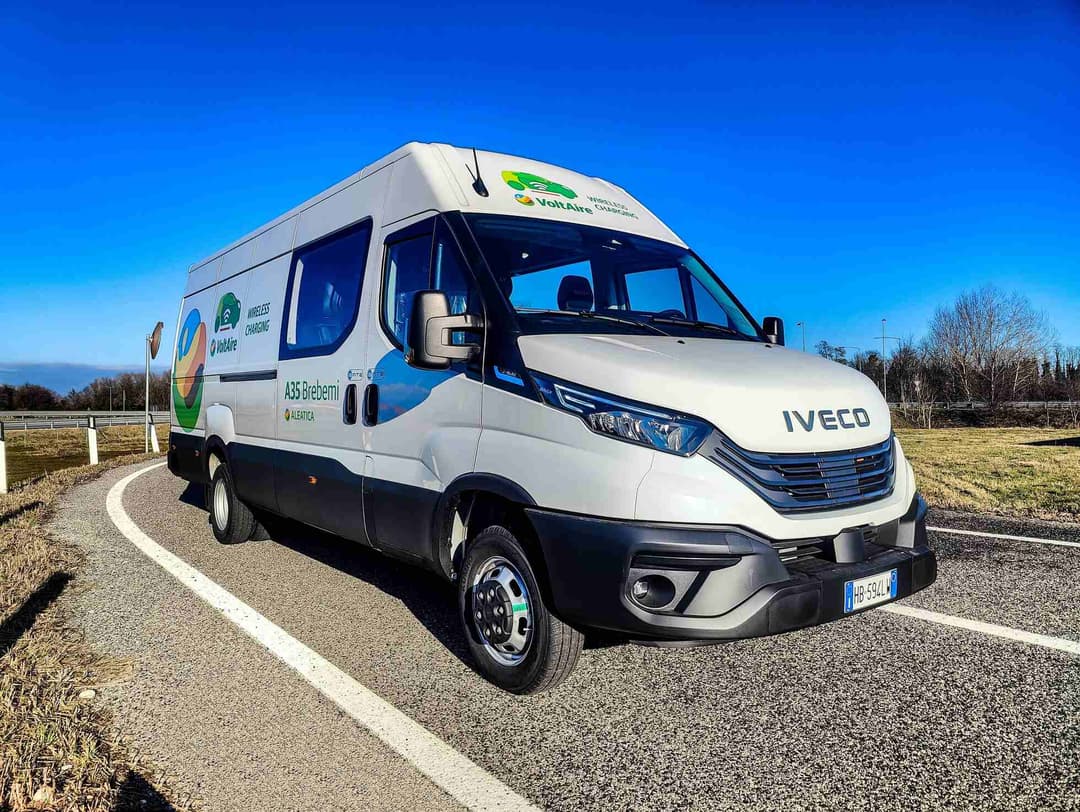 Iveco Daily elétrica em testes na Itália