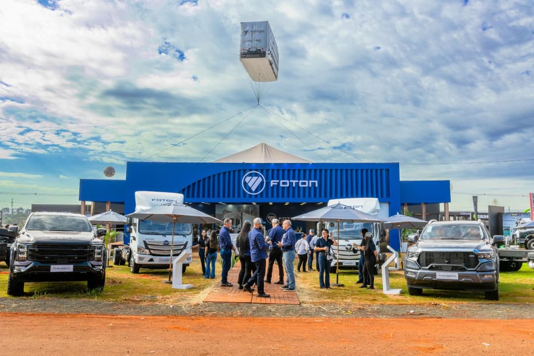 Estande da Foton na Agrishow 2026