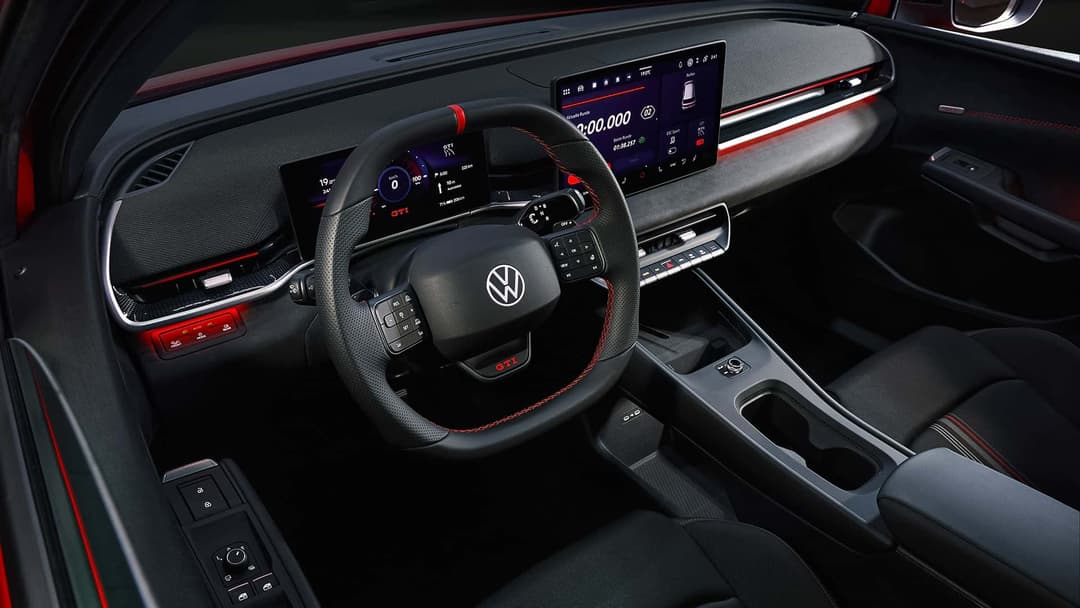 Cabine do Polo GTI elétrico