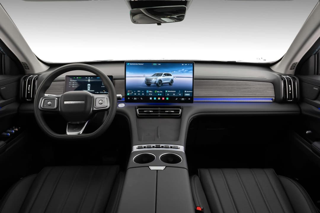 Interior do Jetour S08