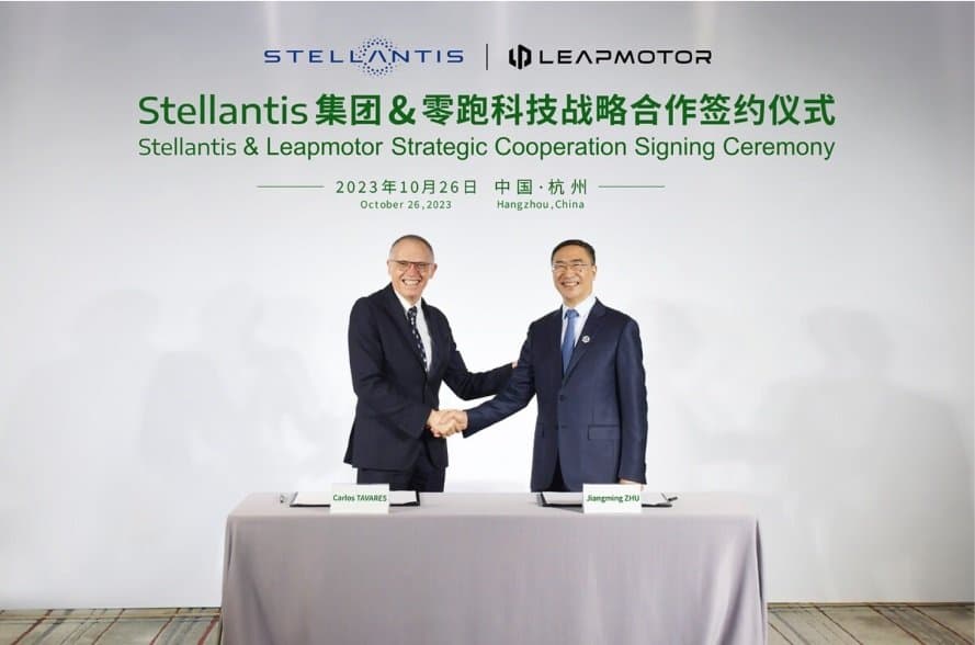 Marcas ocidentais como a Stellantis estão fazendo parcerias com chineses