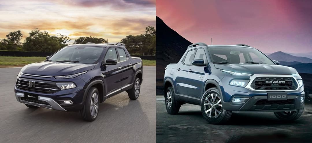 Fora do Brasil, Fiat Toro é conhecida como Ram 1000