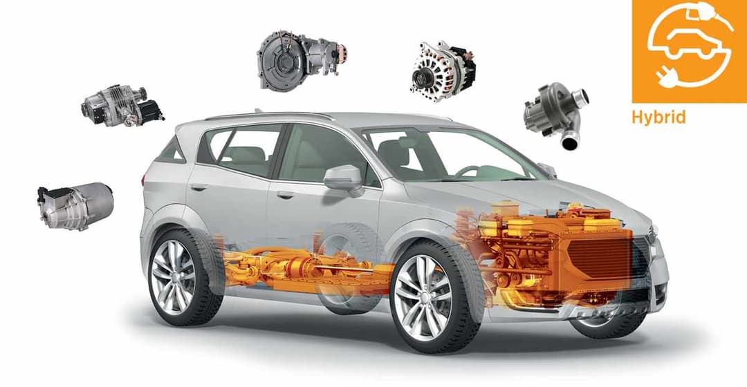 BorgWarner carro híbrido