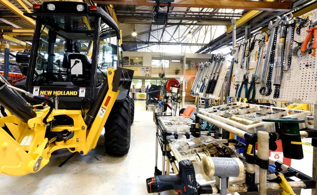 Contagem fabrica New Holland Construction