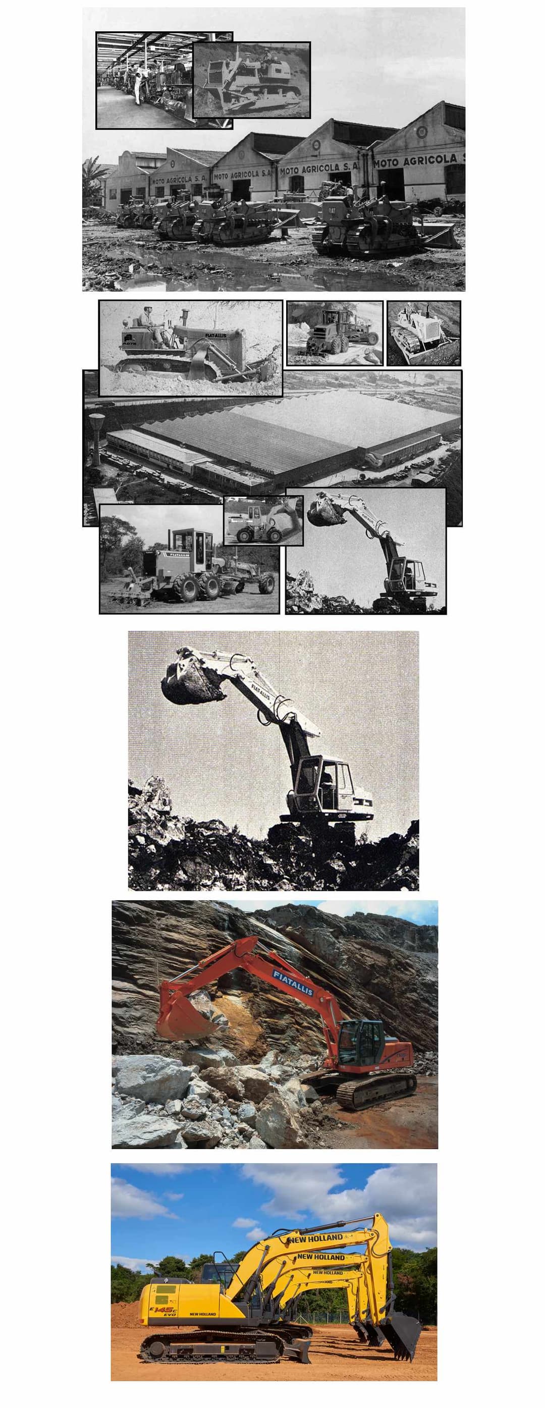históricas New Holland Construction