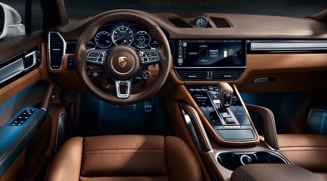 Porsche Cayenne híbrido plug-in interior