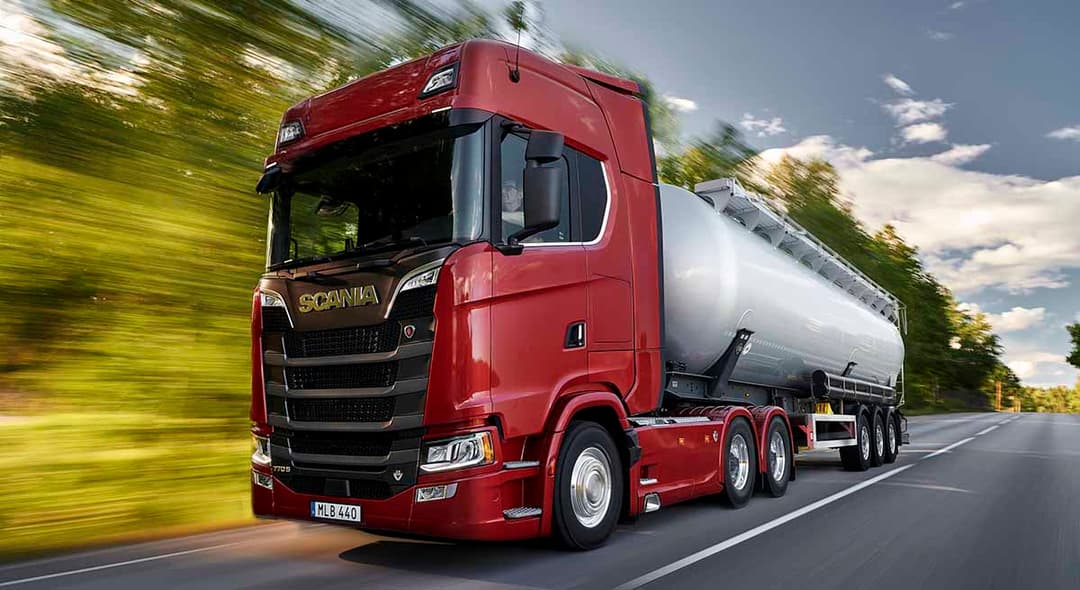 Scania novo motor V8 caminhão mais potente 770 cv