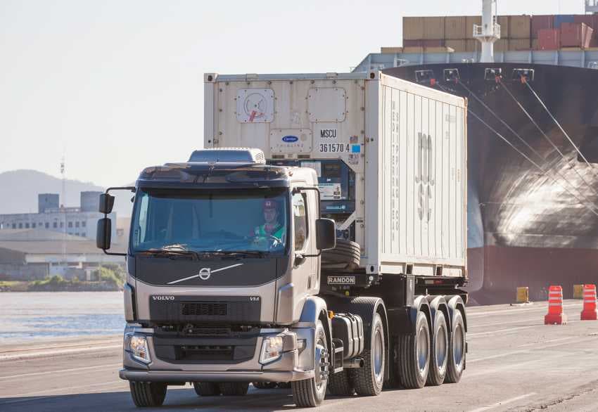 Volvo exportação