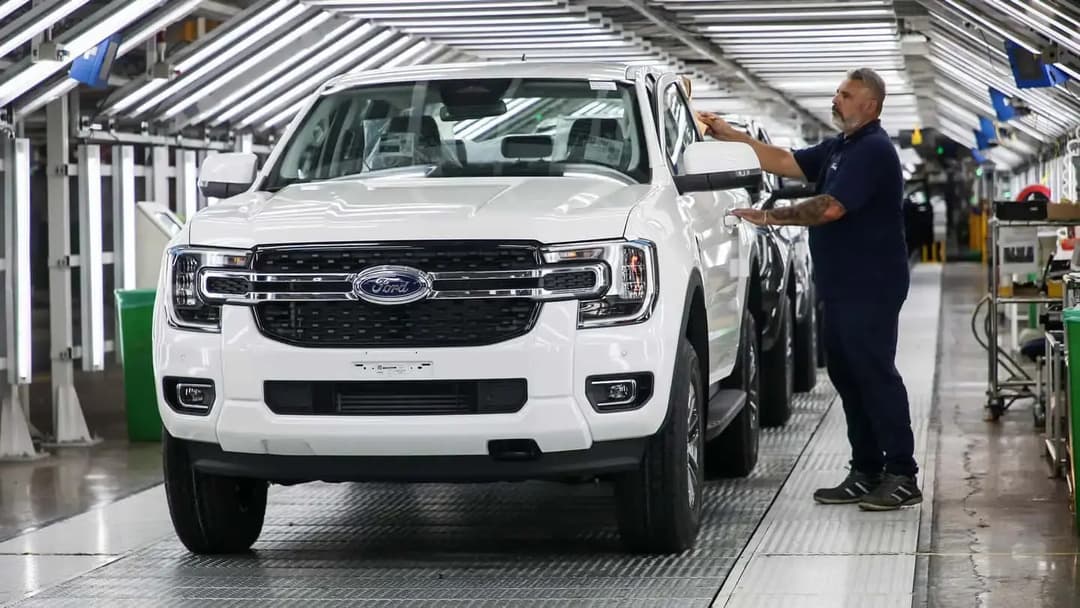 Fábrica da Ford na Argentina