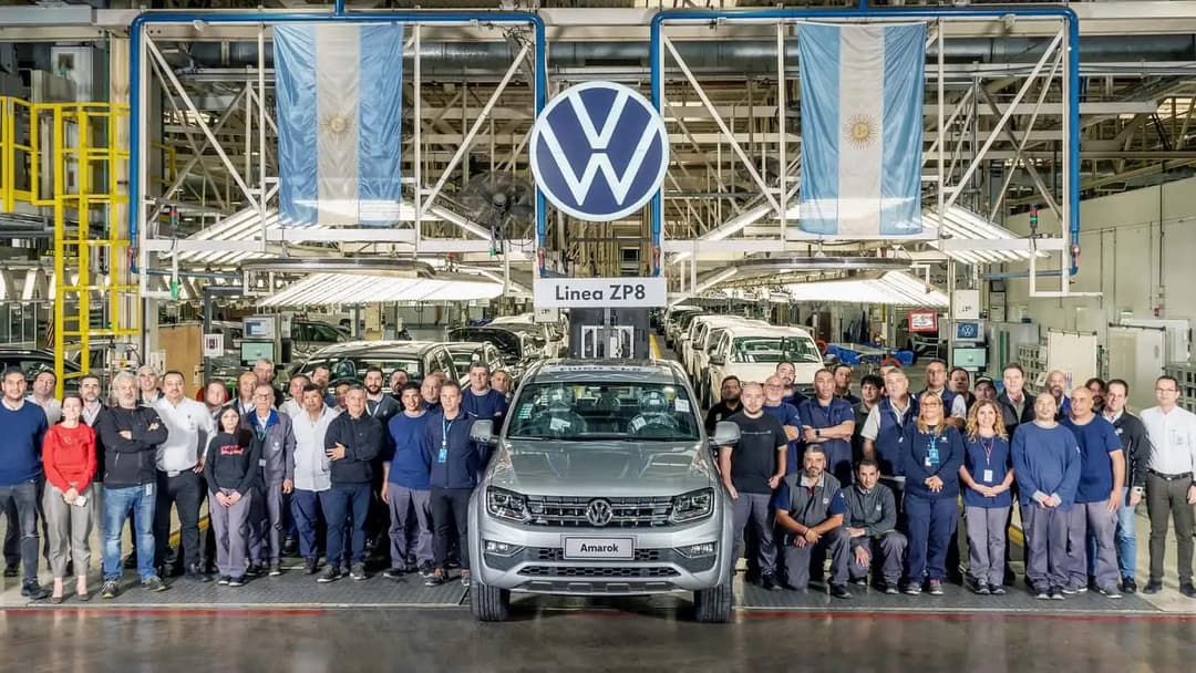 Fábrica da Volkswagen na Argentina