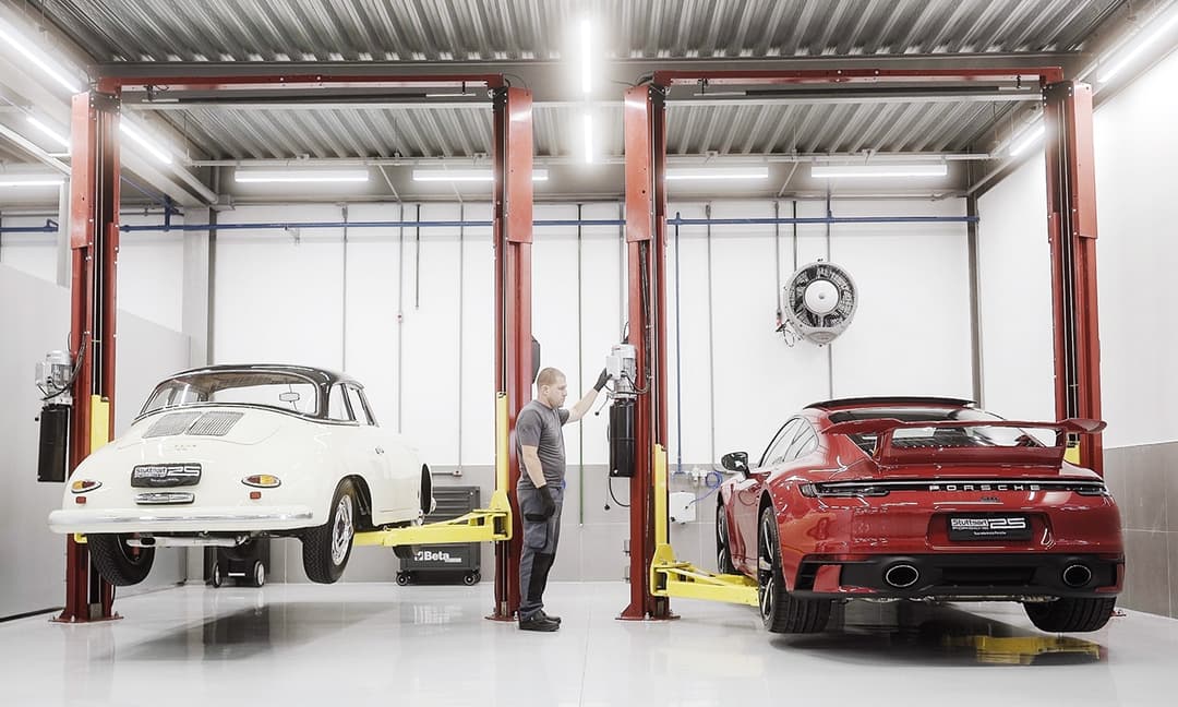 Curso gratuito de mecânica da Porsche