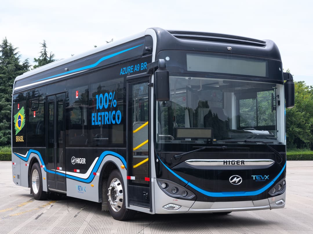 TEVX Higer lança ônibus elétricos no Brasil