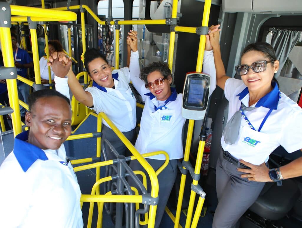 Programa Mulheres no Volante, de Salvador / Imagem: Lucas Moura/Secom PMS