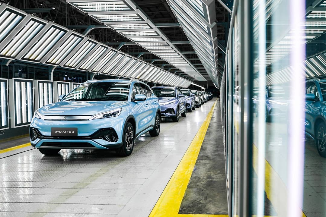 Fábrica da BYD na Alemanha