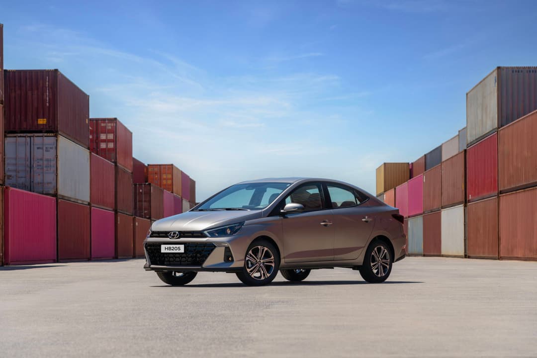 Hyundai HB20S exportado para a Argentina
