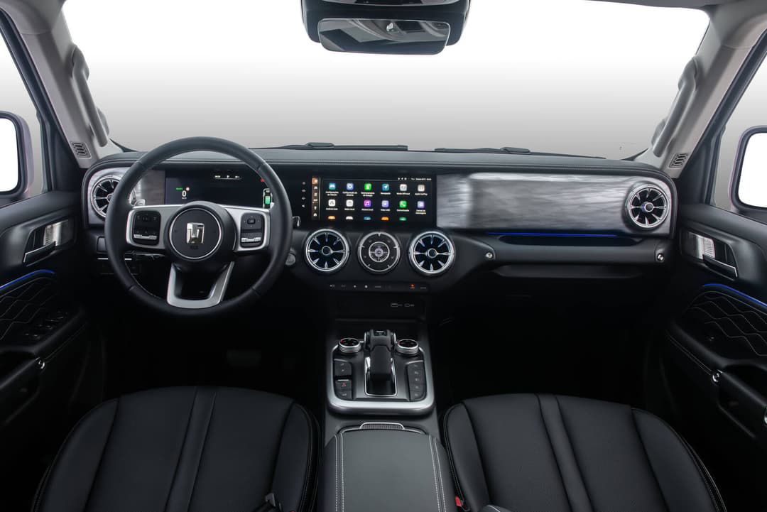 Cabine do novo SUV da GWM