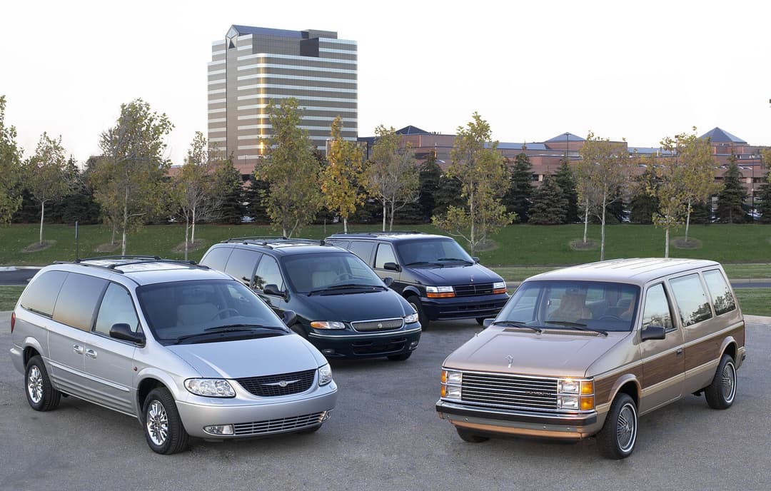 Gerações das minivans Chrysler