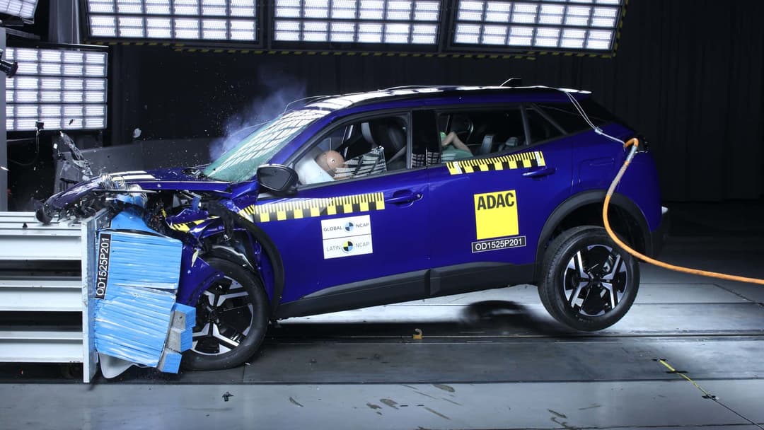Peugeot 2008 no crash test do Latin Ncap