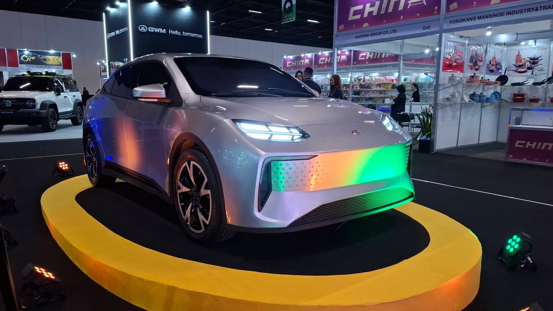 Lecar 459 na feira de carros elétricos Eletricar Show