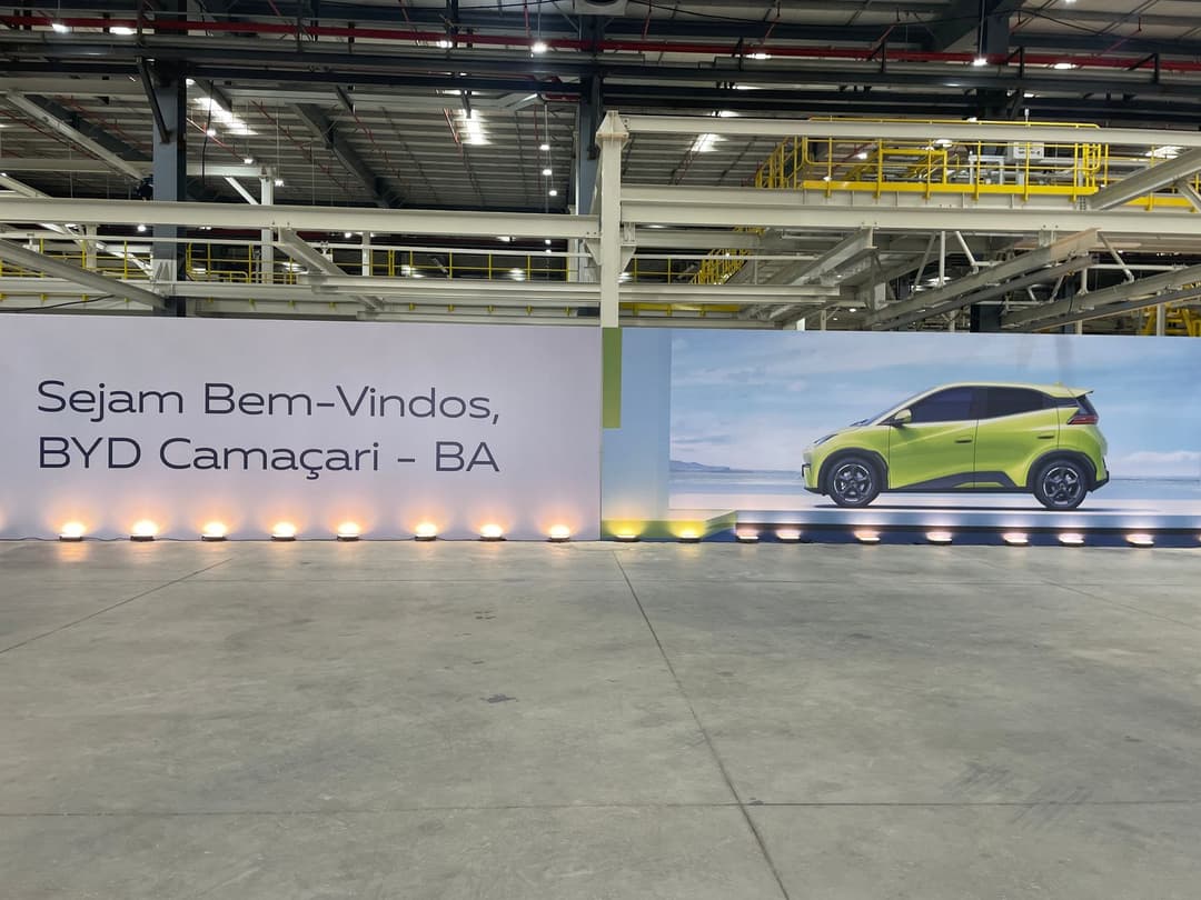 Fábrica BYD Bahia