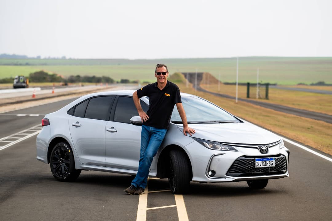 Alexandre Moro, piloto de testes da Pirelli