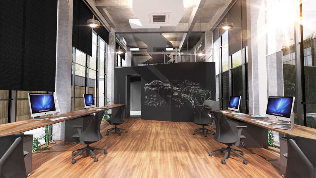 Centro de design da Nissan no Brasil