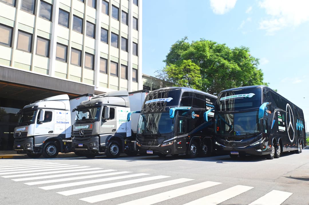 Veículos da Mercedes-Benz com biodiesel