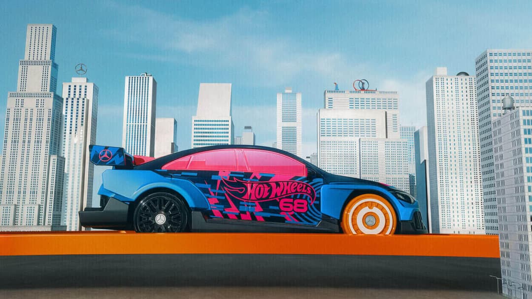 Mercedes-Benz CLA vira Hot Wheels de verdade