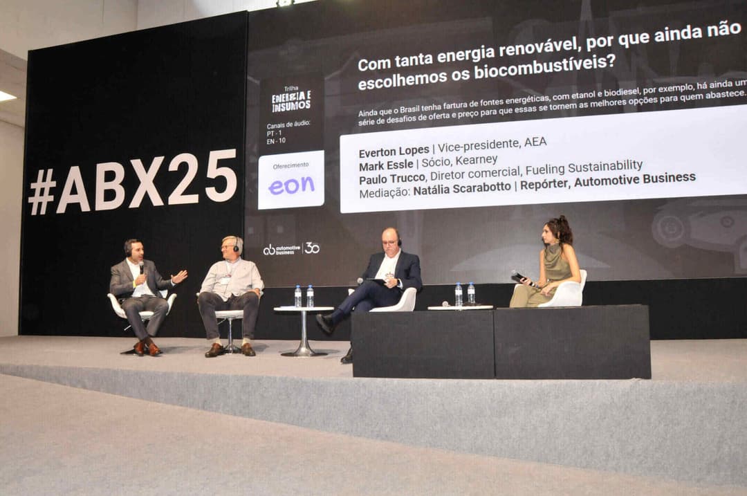 Painel do #ABX25 sobre biocombustíveis na liderança da transição global