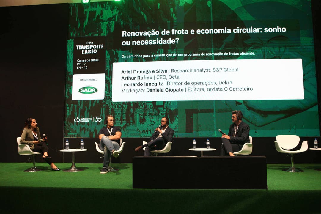 Painel no #ABX25 sobre renovação de frota no Brasil