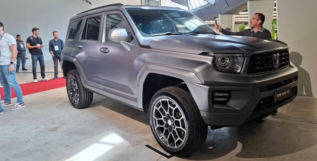 GWM Tank 700 no Salão do Automóvel