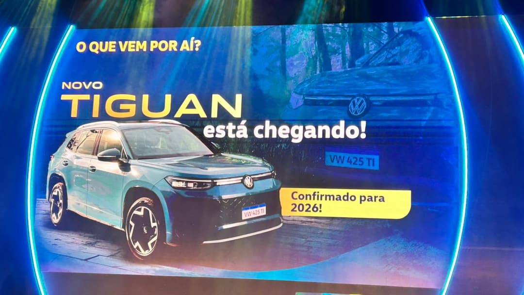 Novo Volkswagen Tiguan confirmado no Brasil