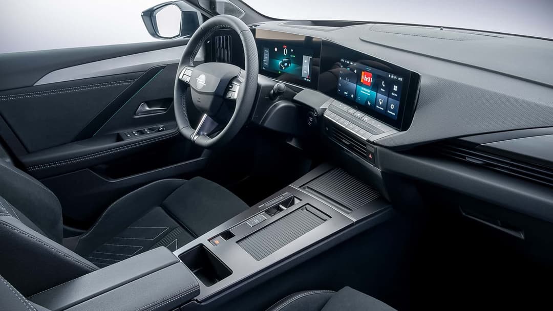 Interior do Opel Astra