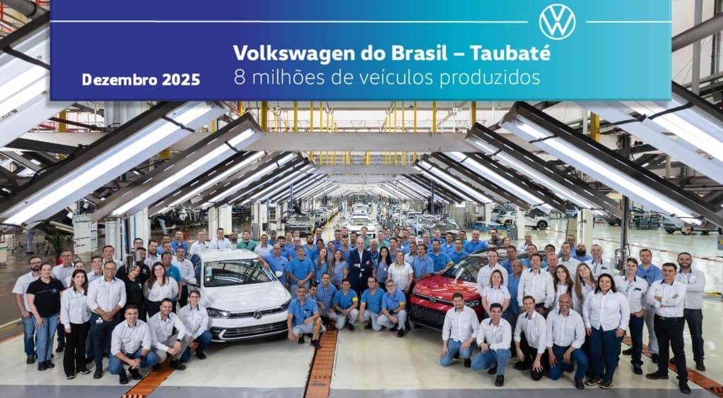 Fábrica da Volkswagen em Taubaté 1