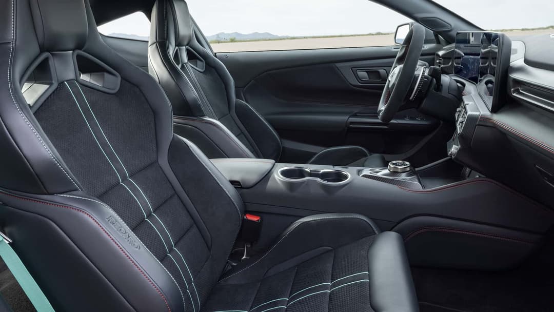 Interior do Mustang Dark Horse SC