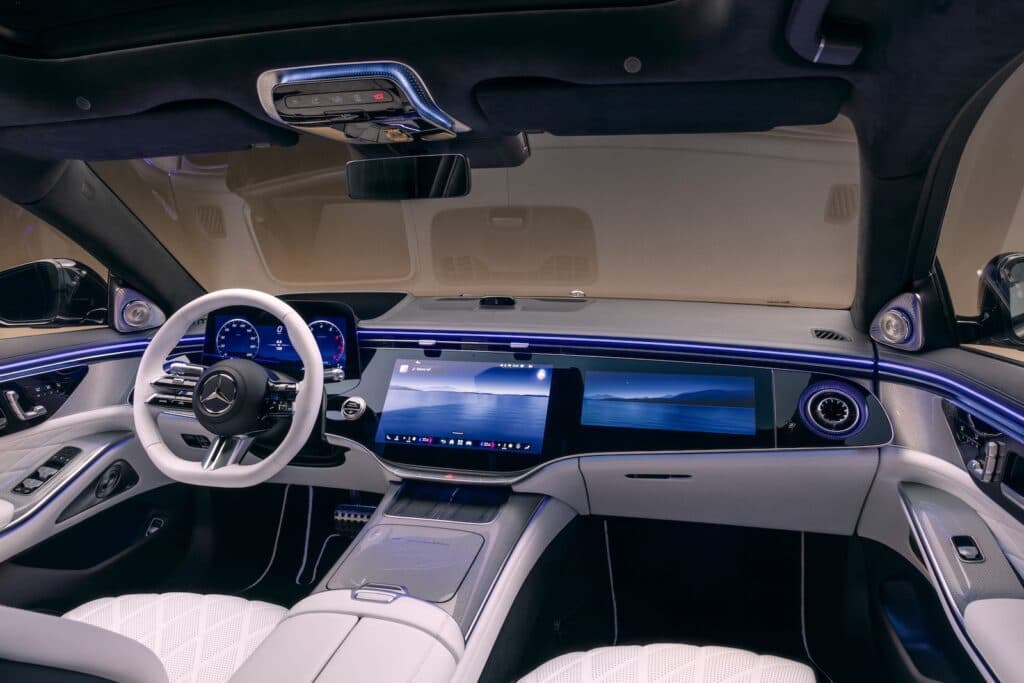 Interior do novo Classe S