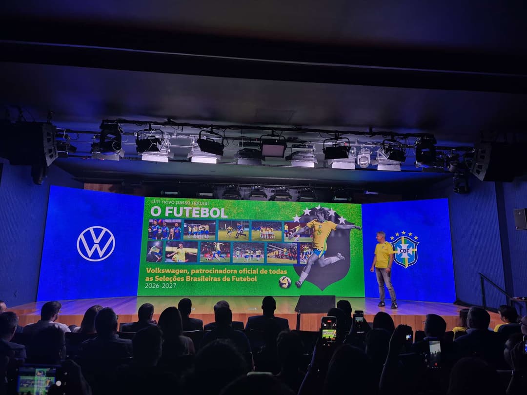 Volkswagen volta a patrocinar a Seleção Brasileira de Futebol