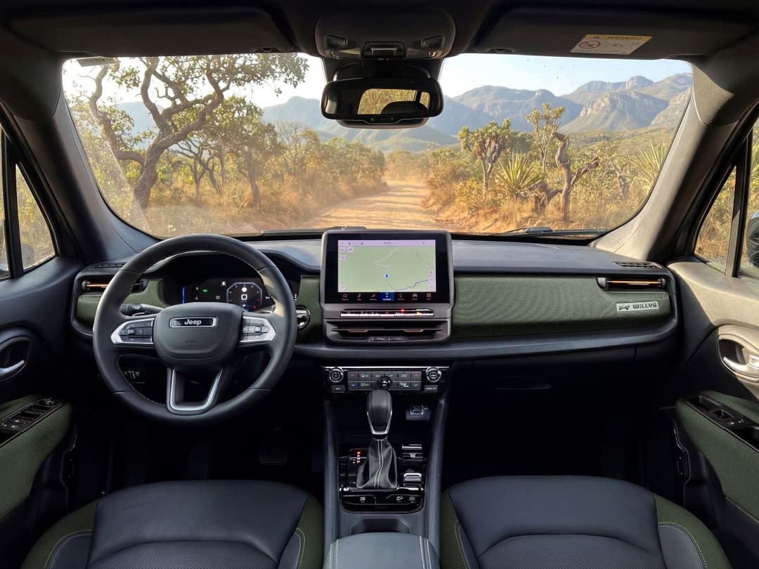 Painel do Jeep Renegade Willys 2027