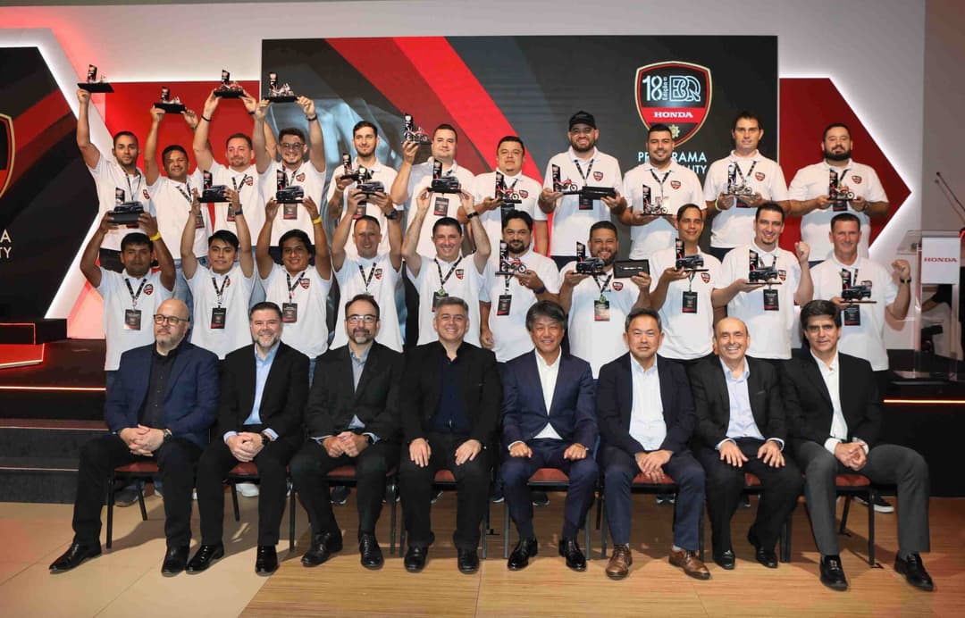 Prêmio reconhece melhores no pós-vendas da Honda