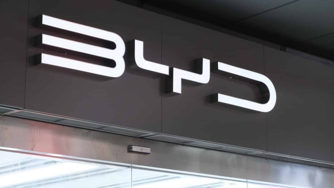 Fachada da BYD