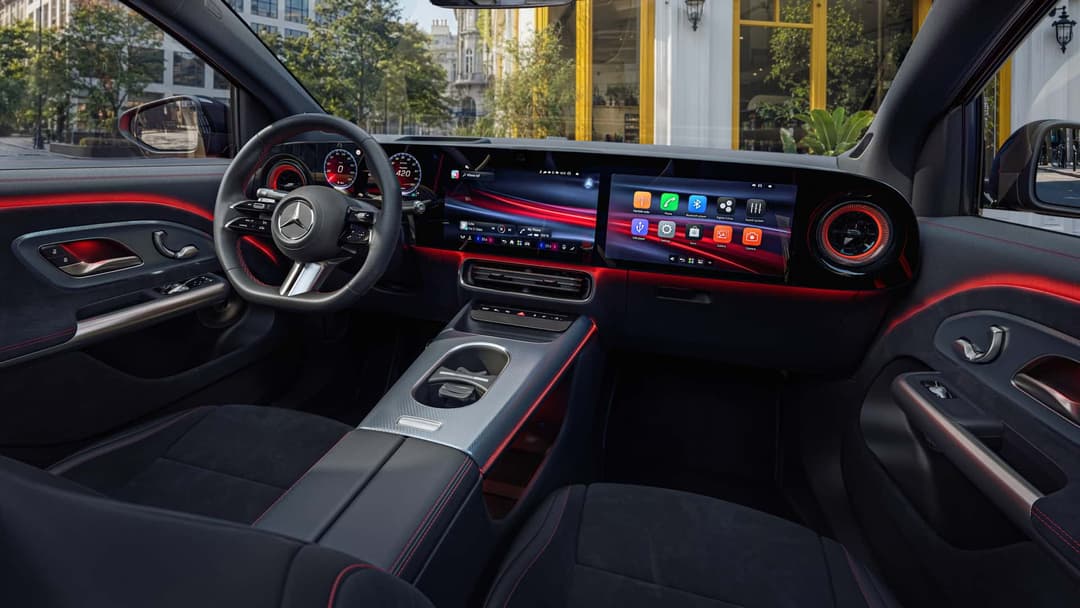 Interior do novo GLA
