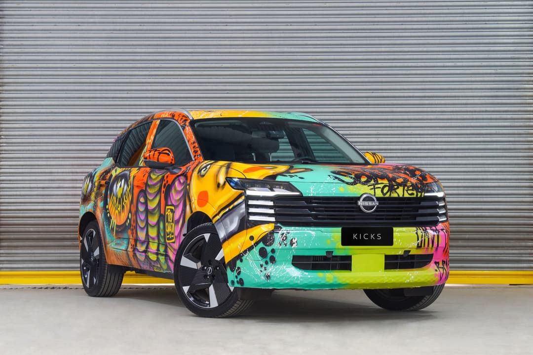 Nissan Kicks Art Car