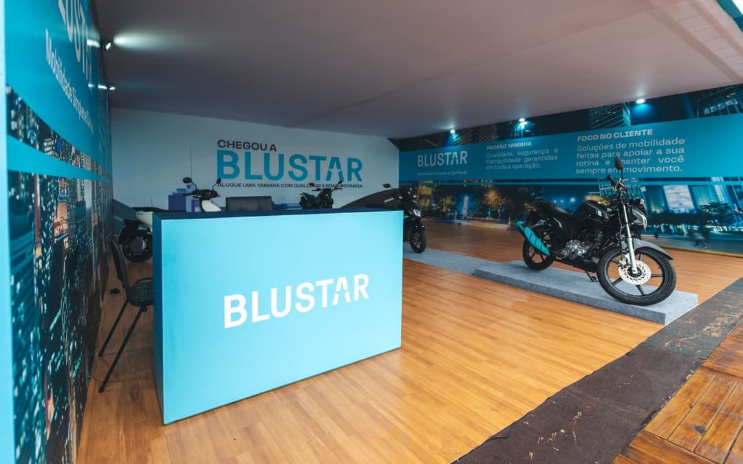 Yamaha serviço de moto por assinatura Bluestar
