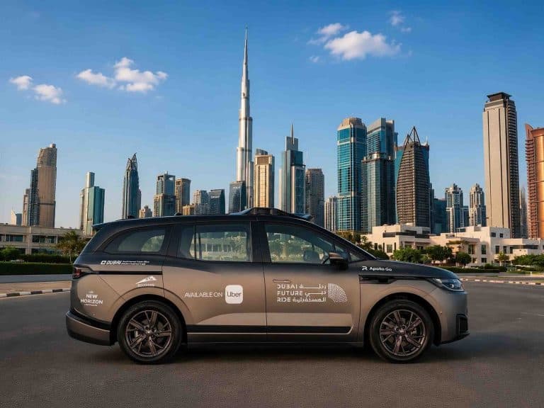 Uber autônomo em Dubai