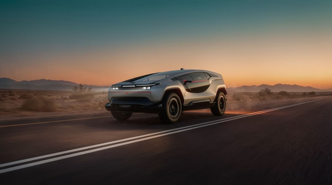 EXOBOT SUV elétrico da saudita Ceer Motors