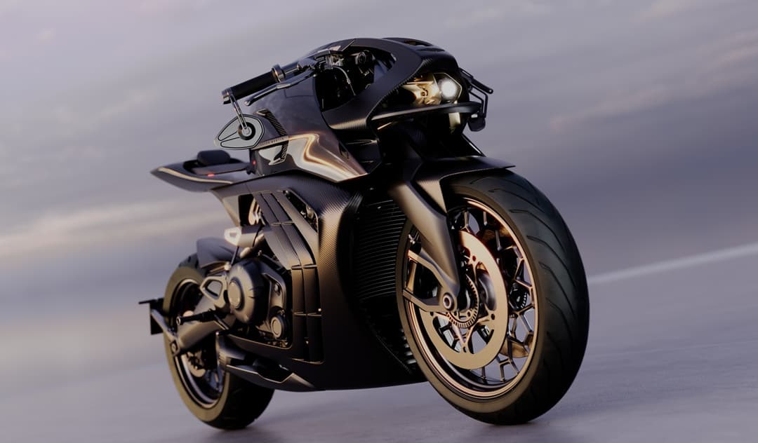 Moto Aston Martin AMB 002